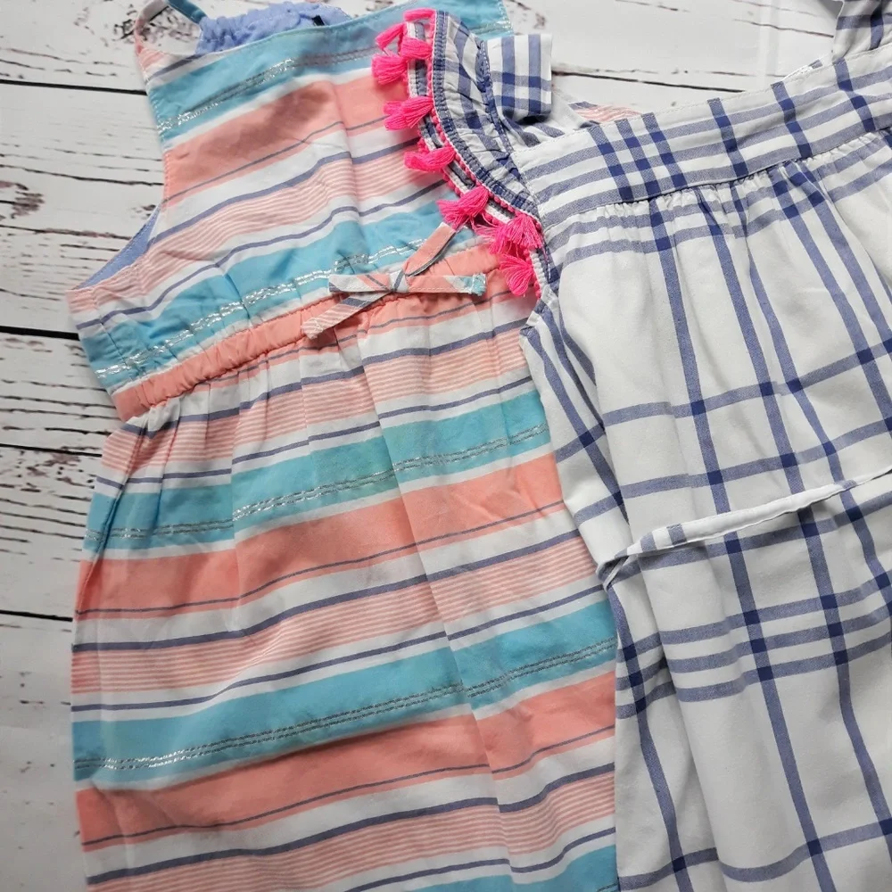 Bundle Nautica Dress 2t Stripe Carters 2T Plaid*